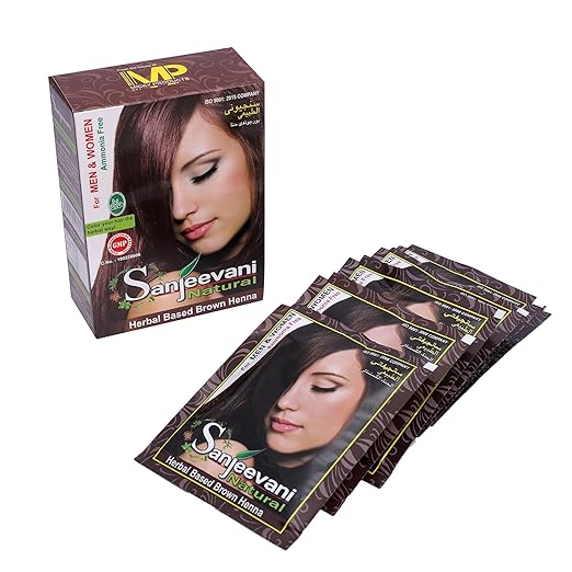 Sanjeevani Herbal Based Brown Henna - Image 3