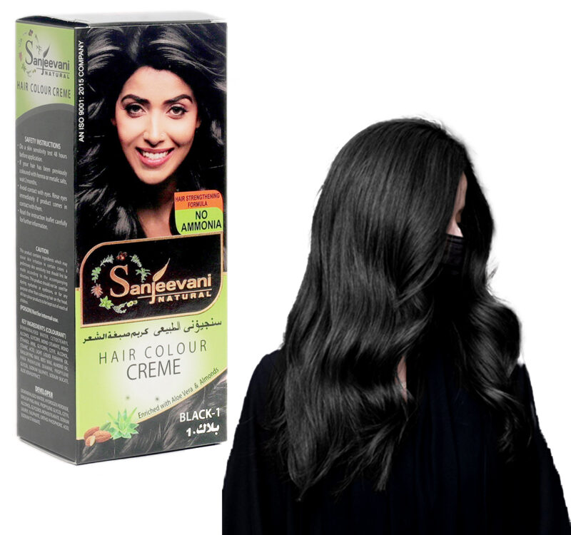 Sanjeevani Natural Hair Color Creme Kit Brown For Women & Men - Image 4